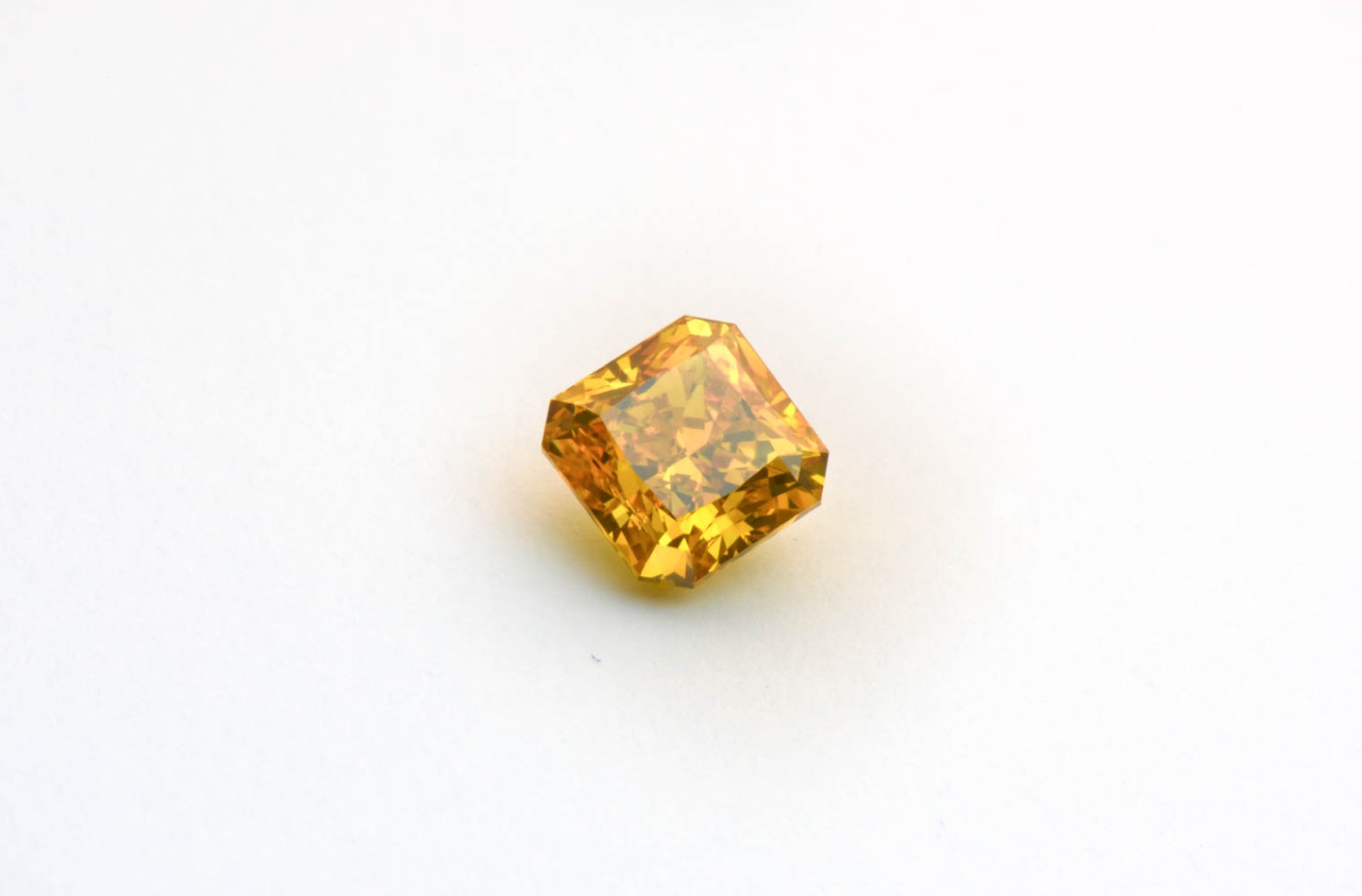 A fancy-yellow diamond — the kind of rare stone we are asked to source